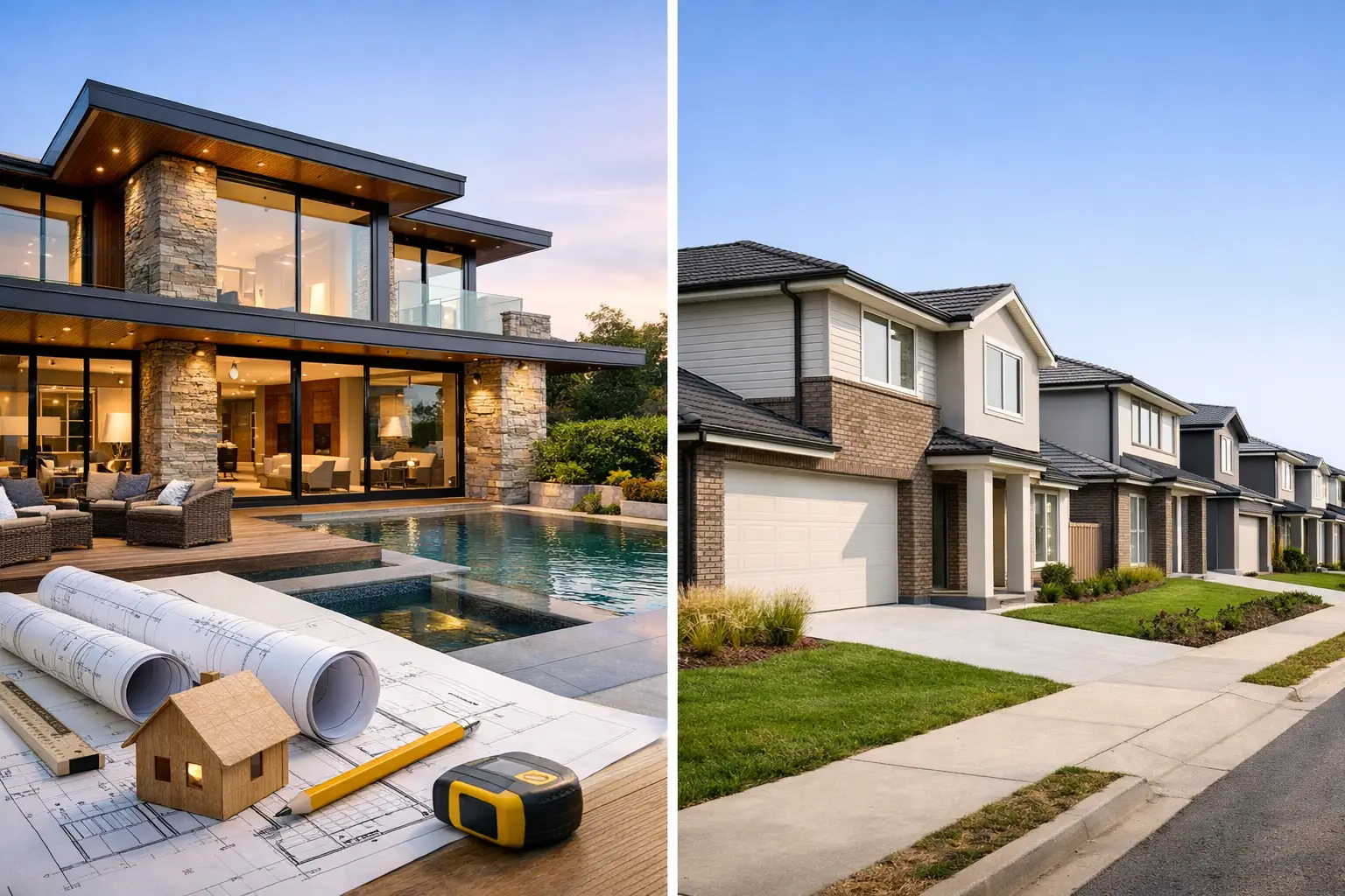 Custom Build vs Volume Builder