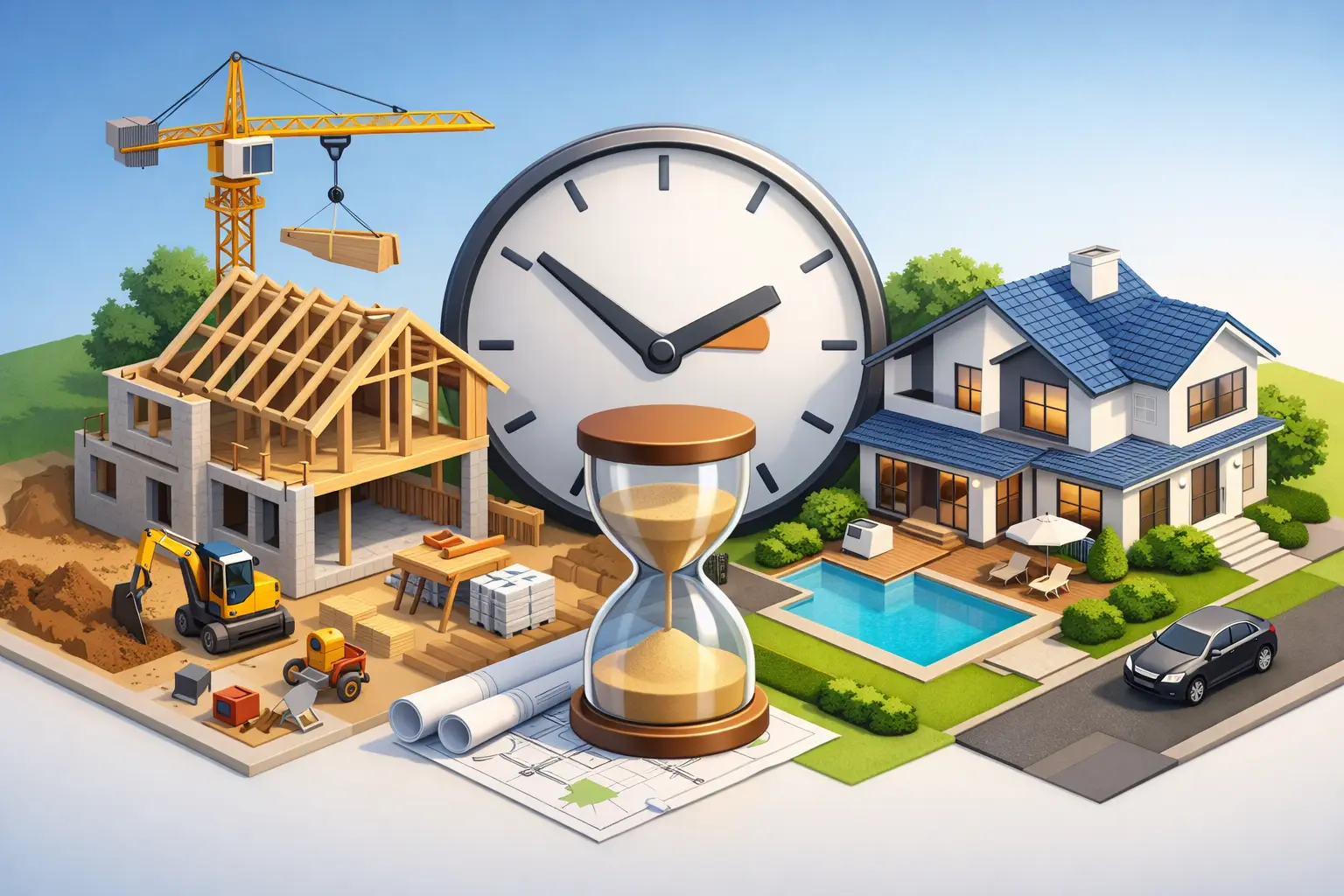How Long Does It Take to Custom Build a House?