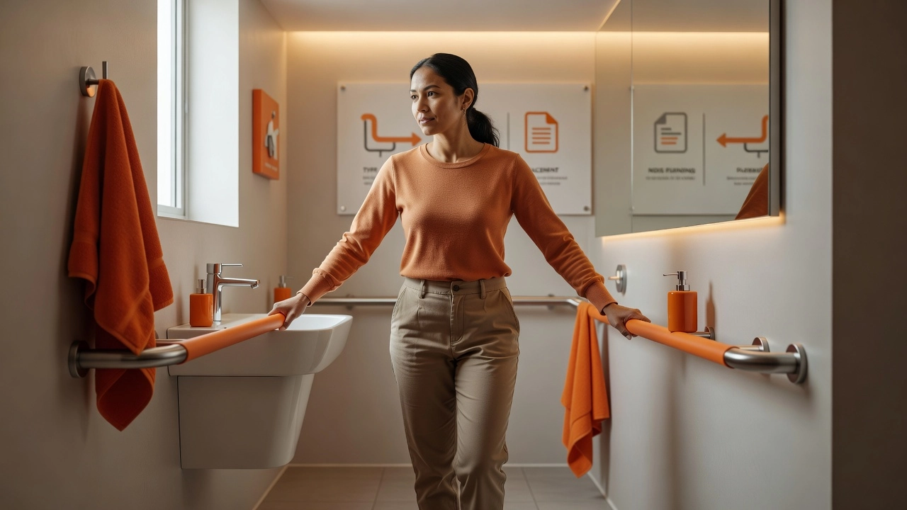 Bathroom Handrails