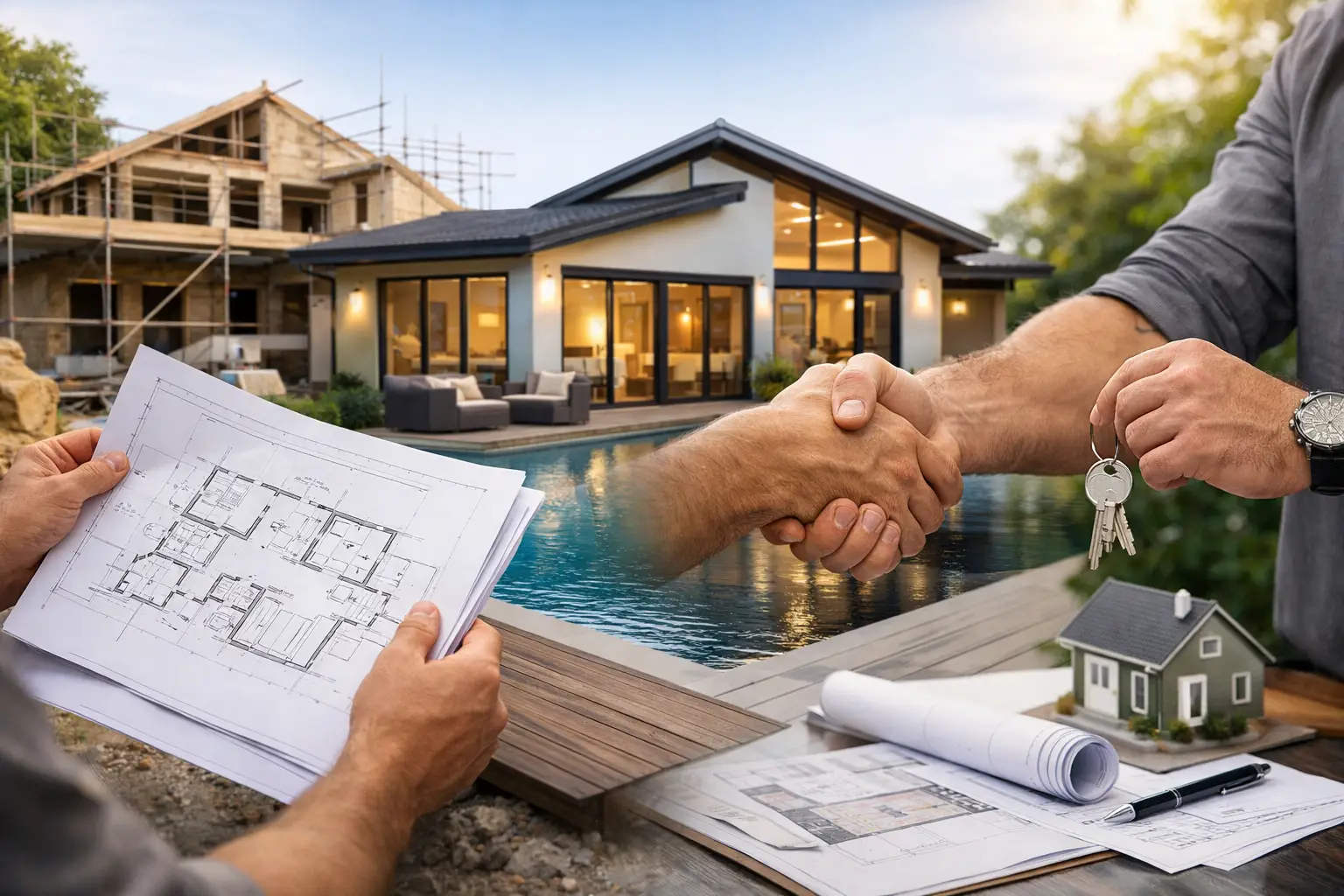 Custom Home Build Handover