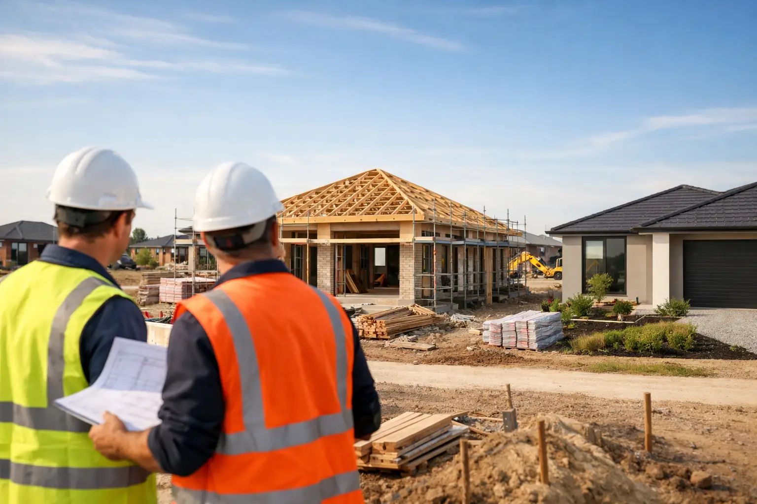 Building Homes at Katalia Estate, Donnybrook