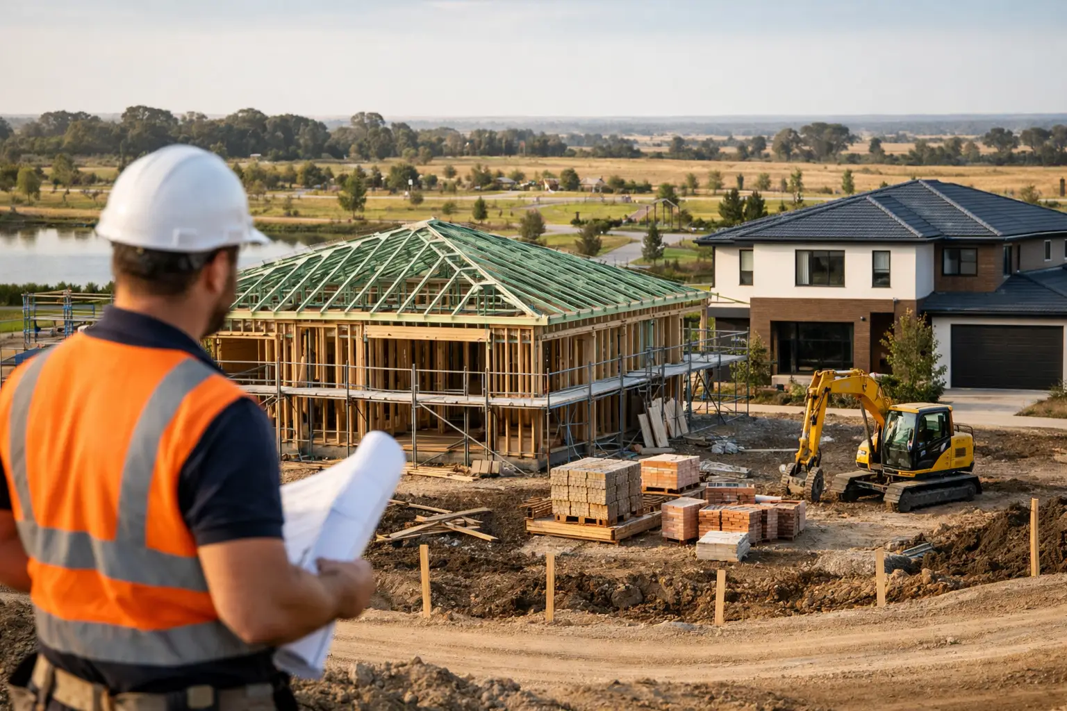 Building Homes at Kinbrook Estate, Donnybrook