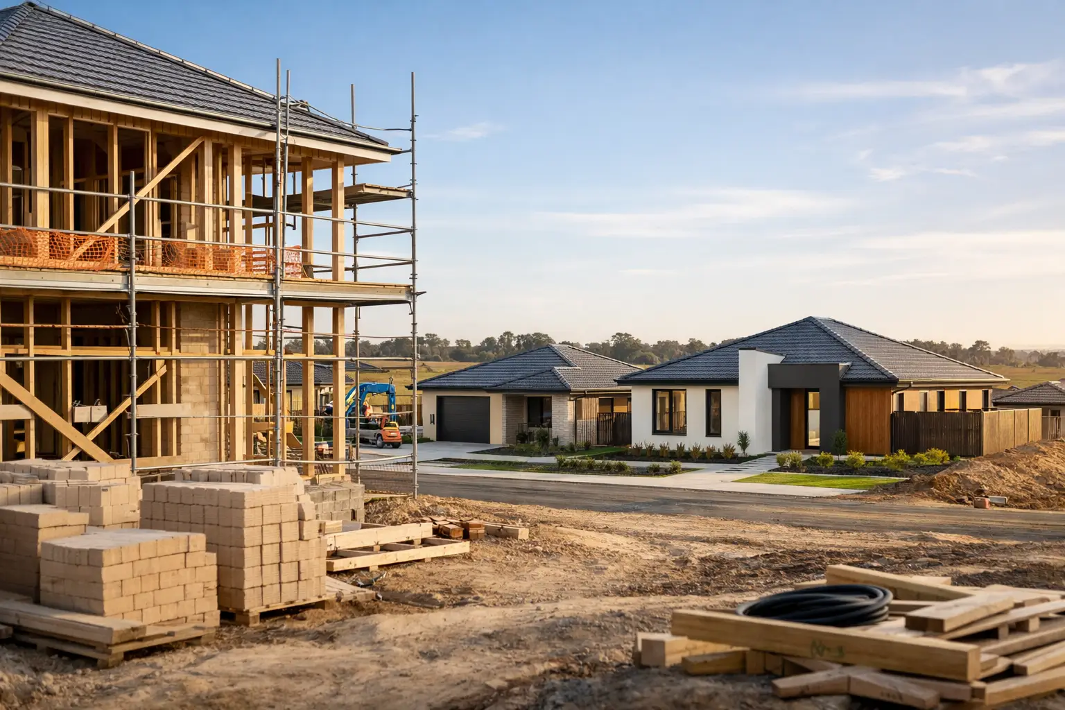 Building Homes at Matilda Estate, Donnybrook