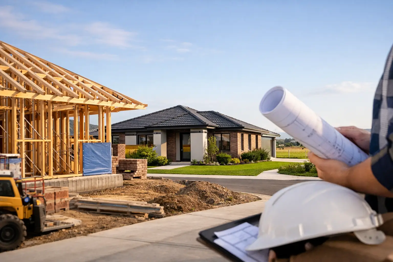 Building Homes at Merrifield Estate, Mickleham