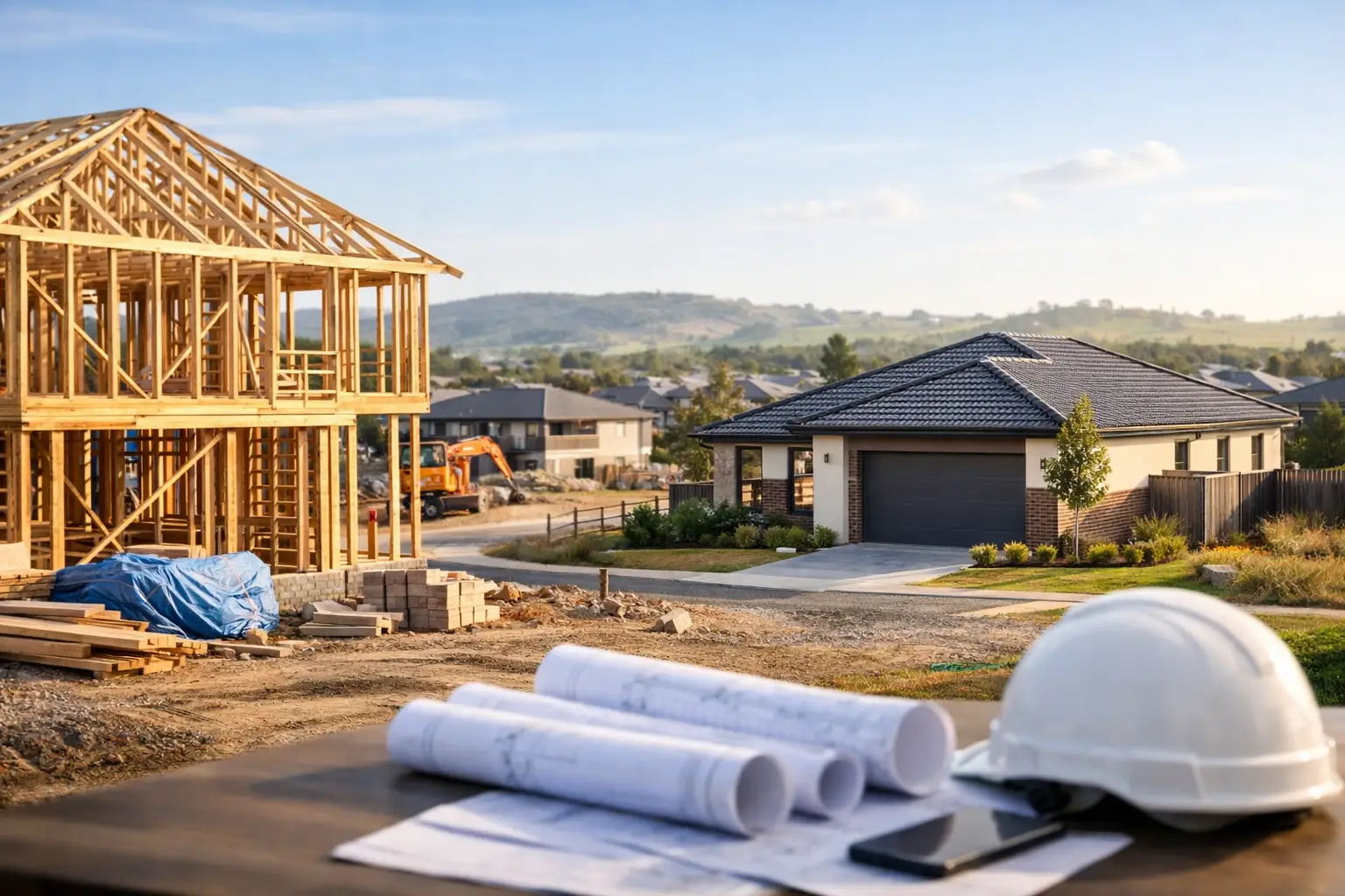 Building Homes at Montview Estate, Craigieburn
