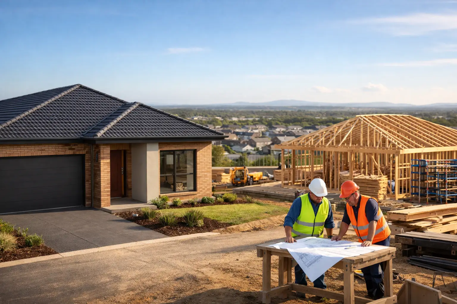 Building Homes at Peppercorn Hill Estate, Donnybrook