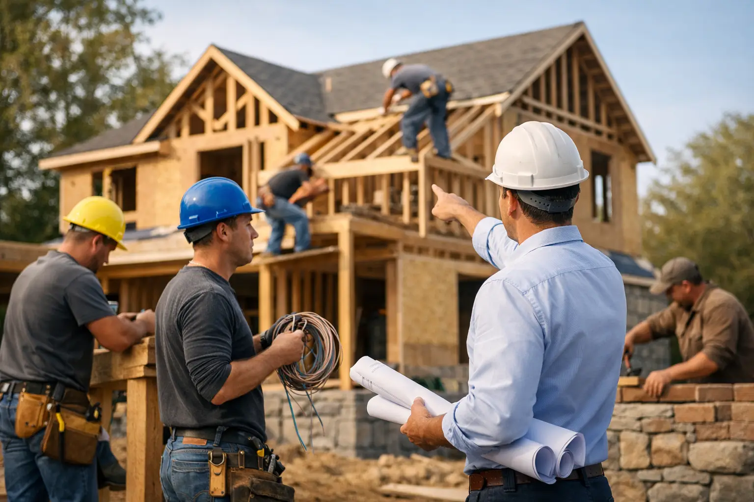 Choosing Trades for a Home Build That Lasts