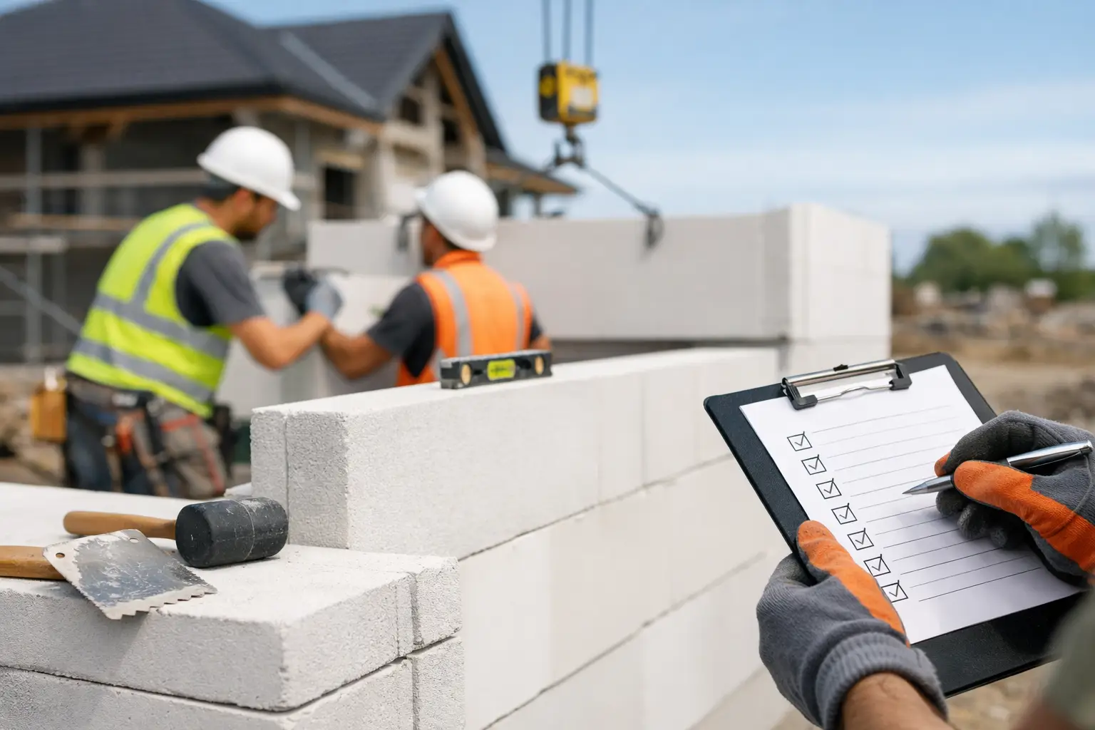 Hebel Installation Checklist