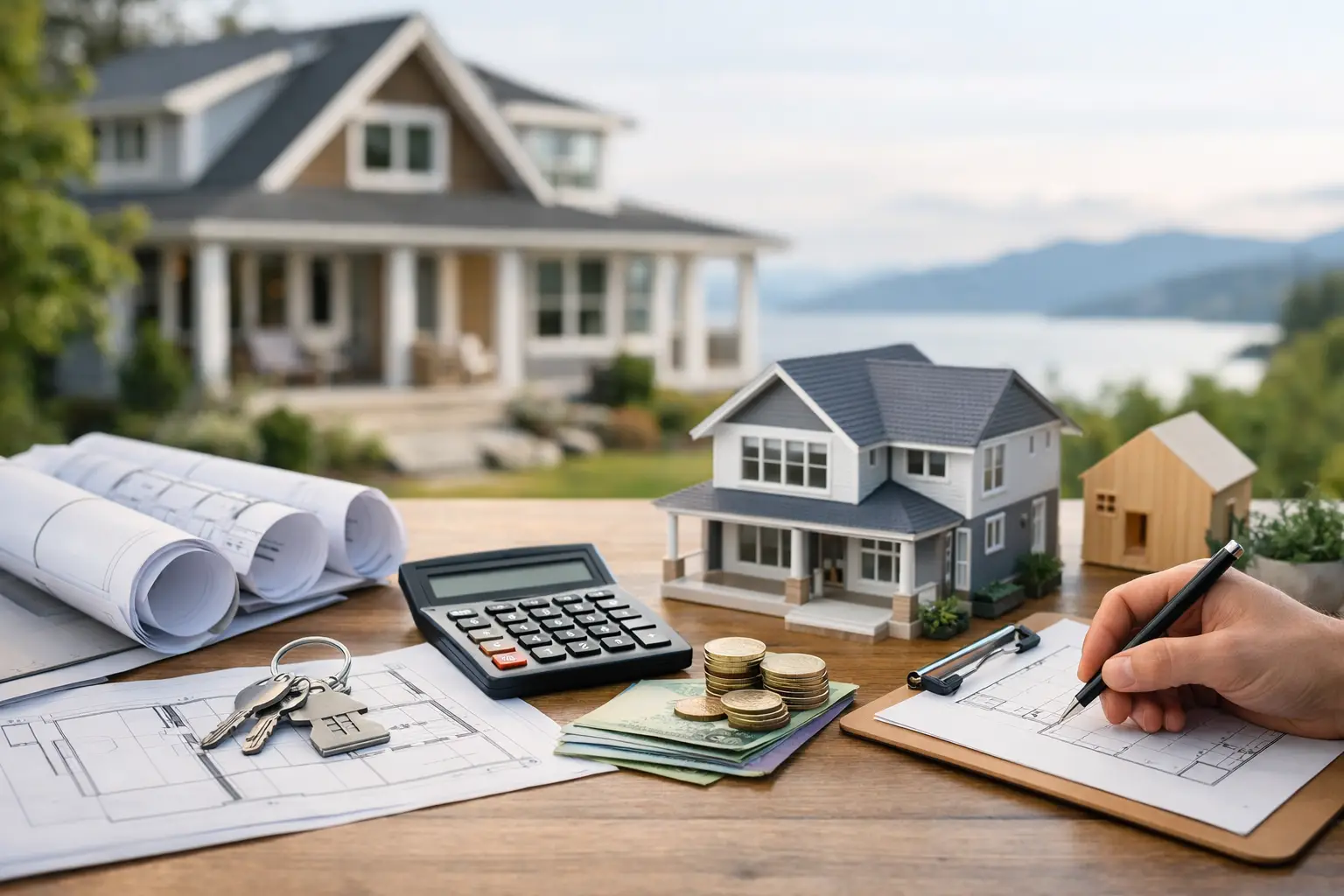 Custom Home Budget Breakdown Example for Victoria