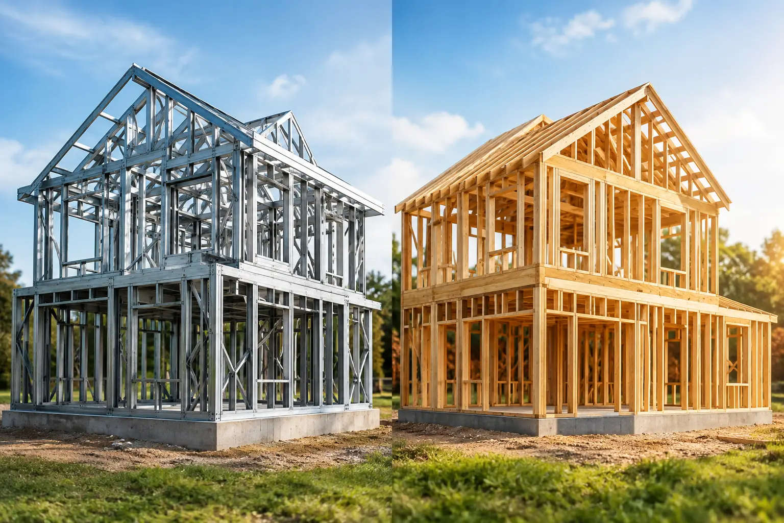 Steel Frame vs Timber Frame: Which Suits Your Home?